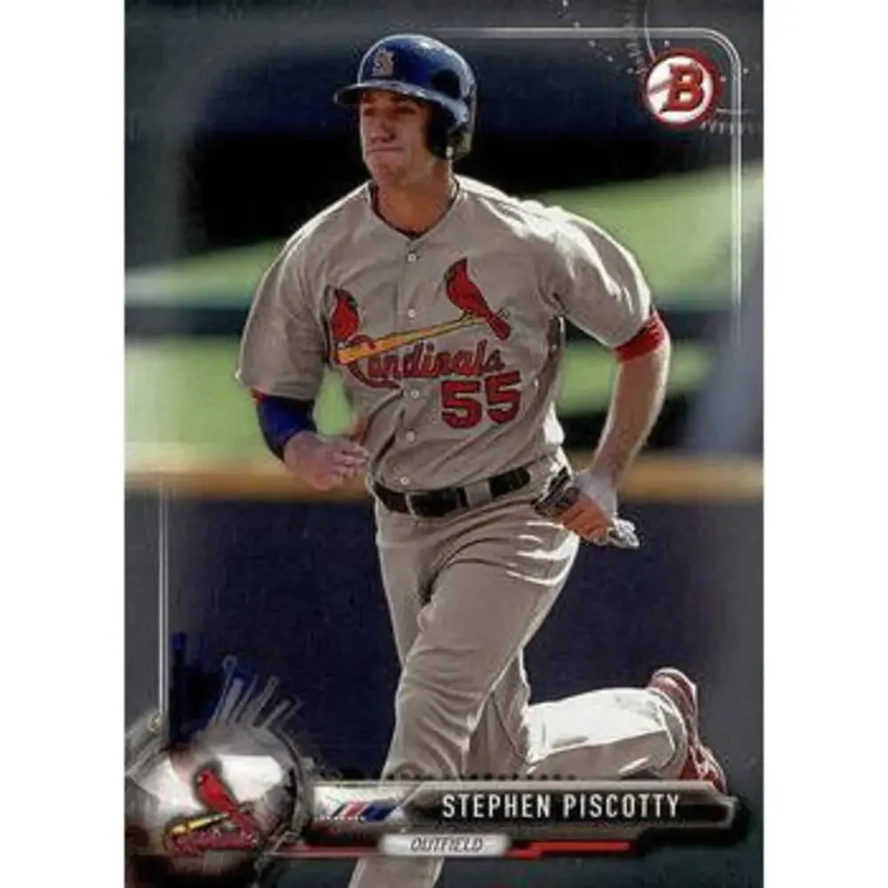 2017 Bowman Stephen Piscotty # 13 St. Louis Cardinals